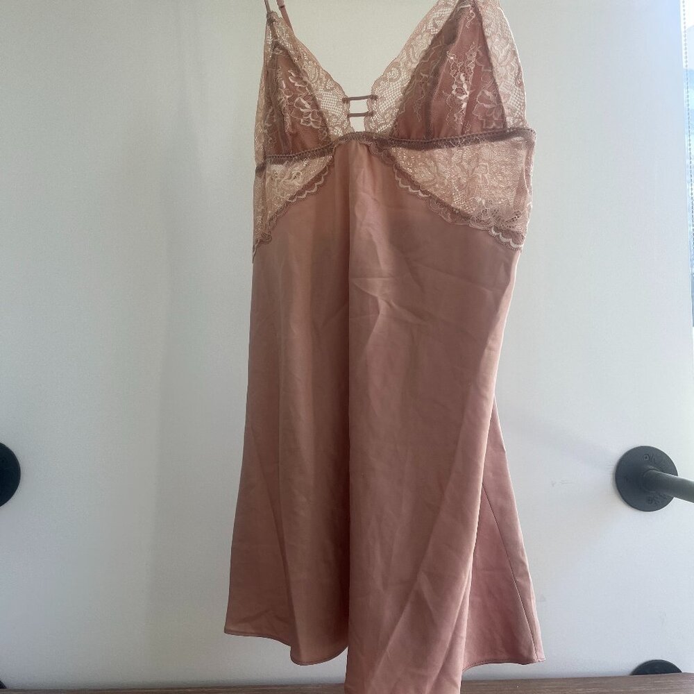 Satin Babydoll Nightie InBloom by Jonquil